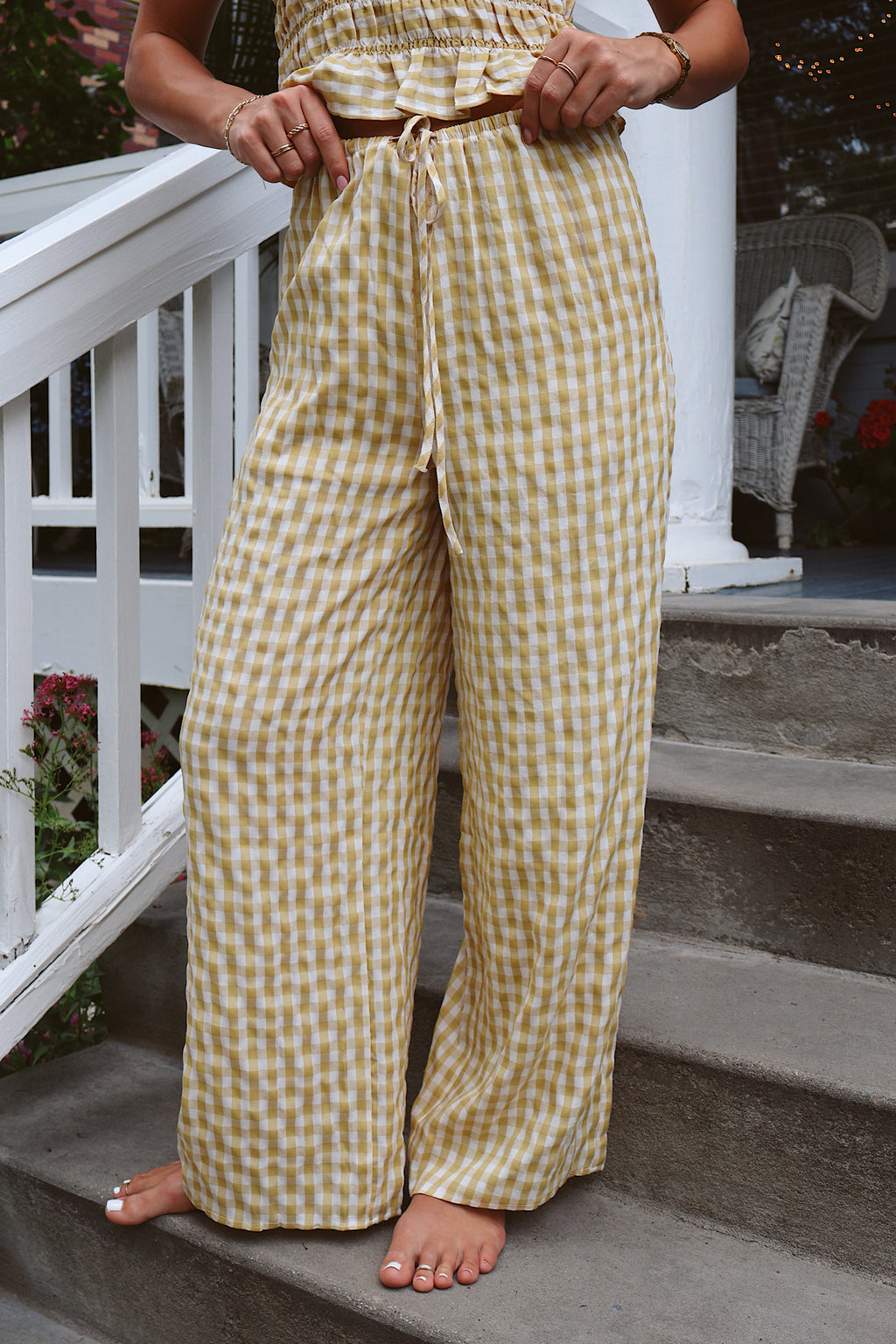Savannah Gingham Pants