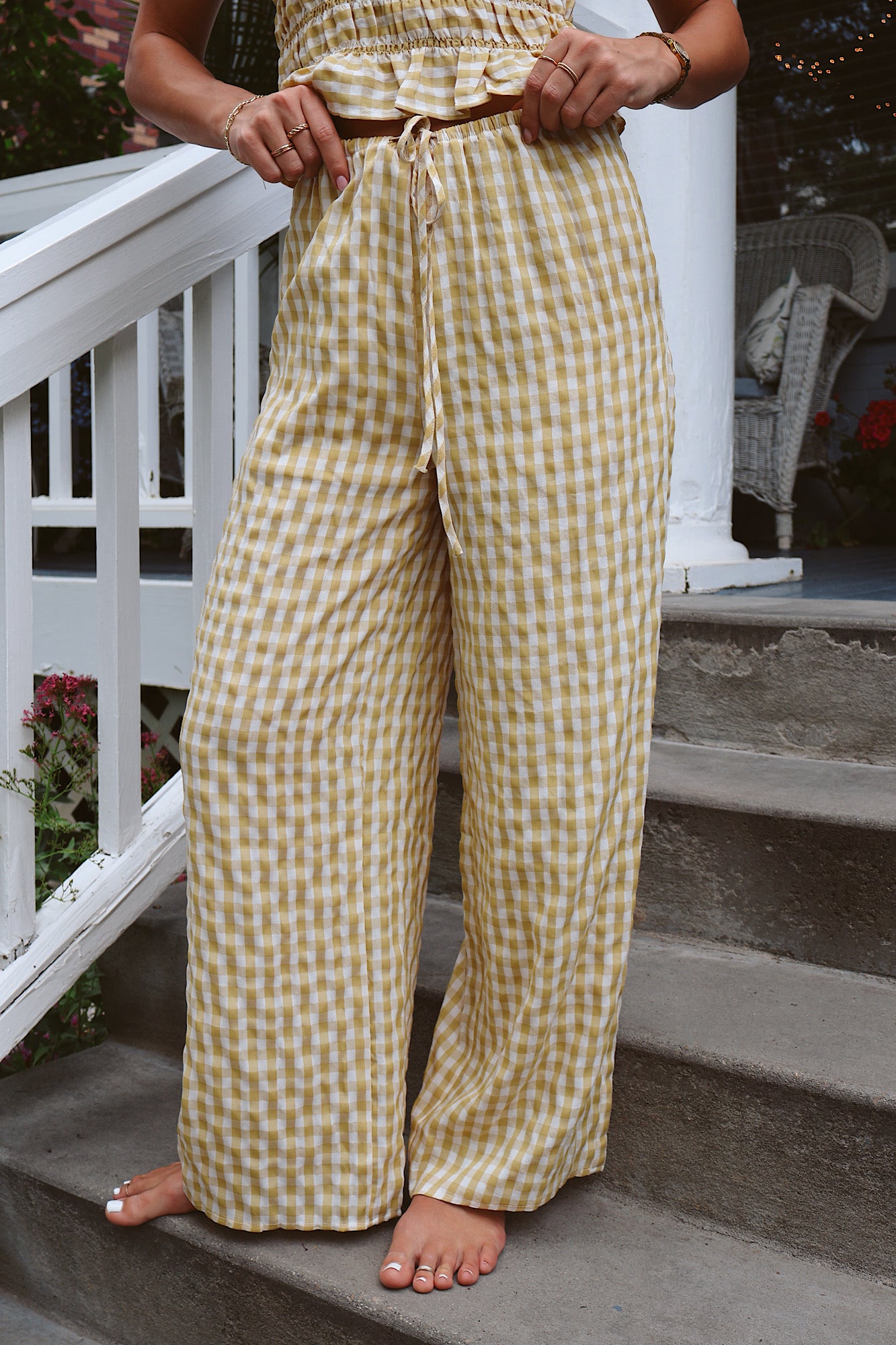 Savannah Gingham Pants