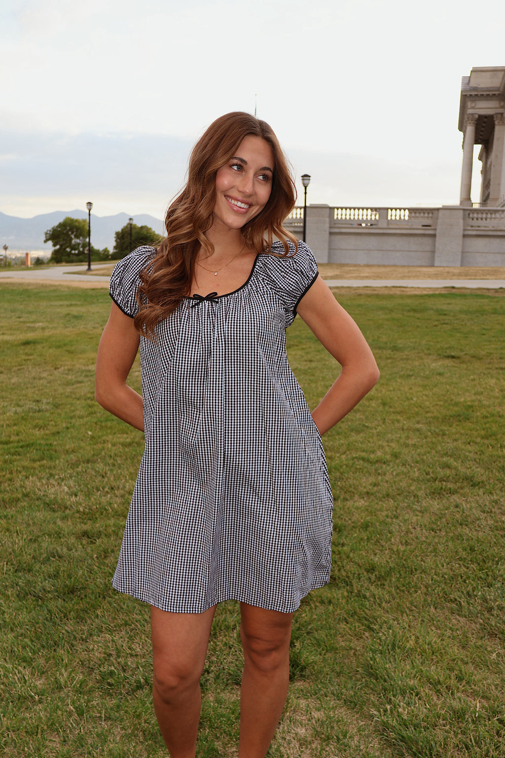 Mckinley Gingham Dress