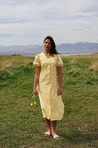 Sunnie Midi in Butter Yellow