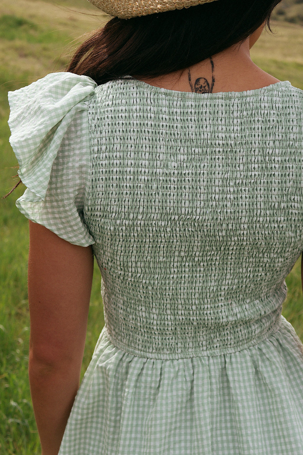 Dorothy Gingham Midi