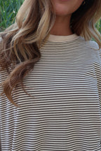 Porter Fleece Stripe Long Sleeve