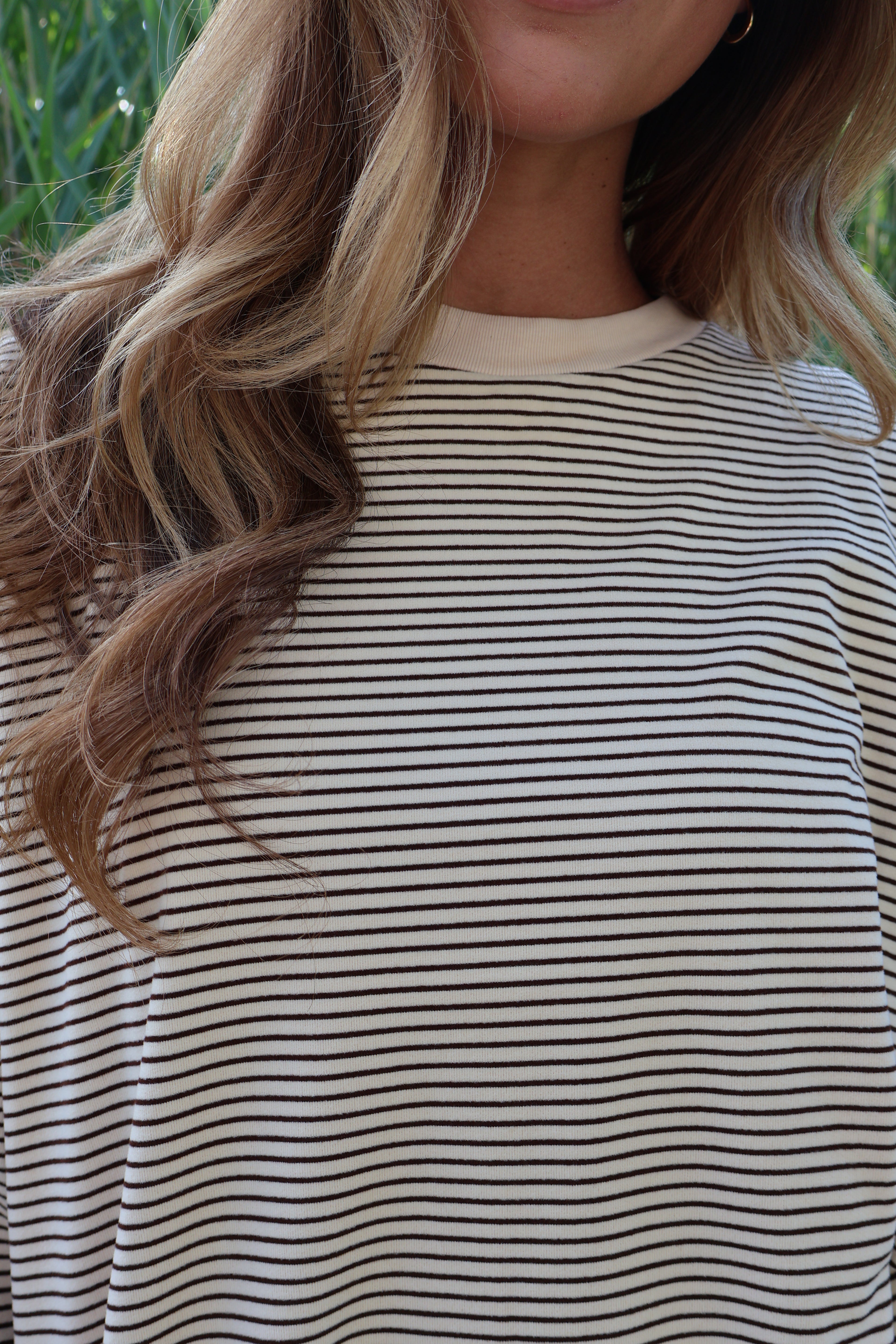 Porter Fleece Stripe Long Sleeve