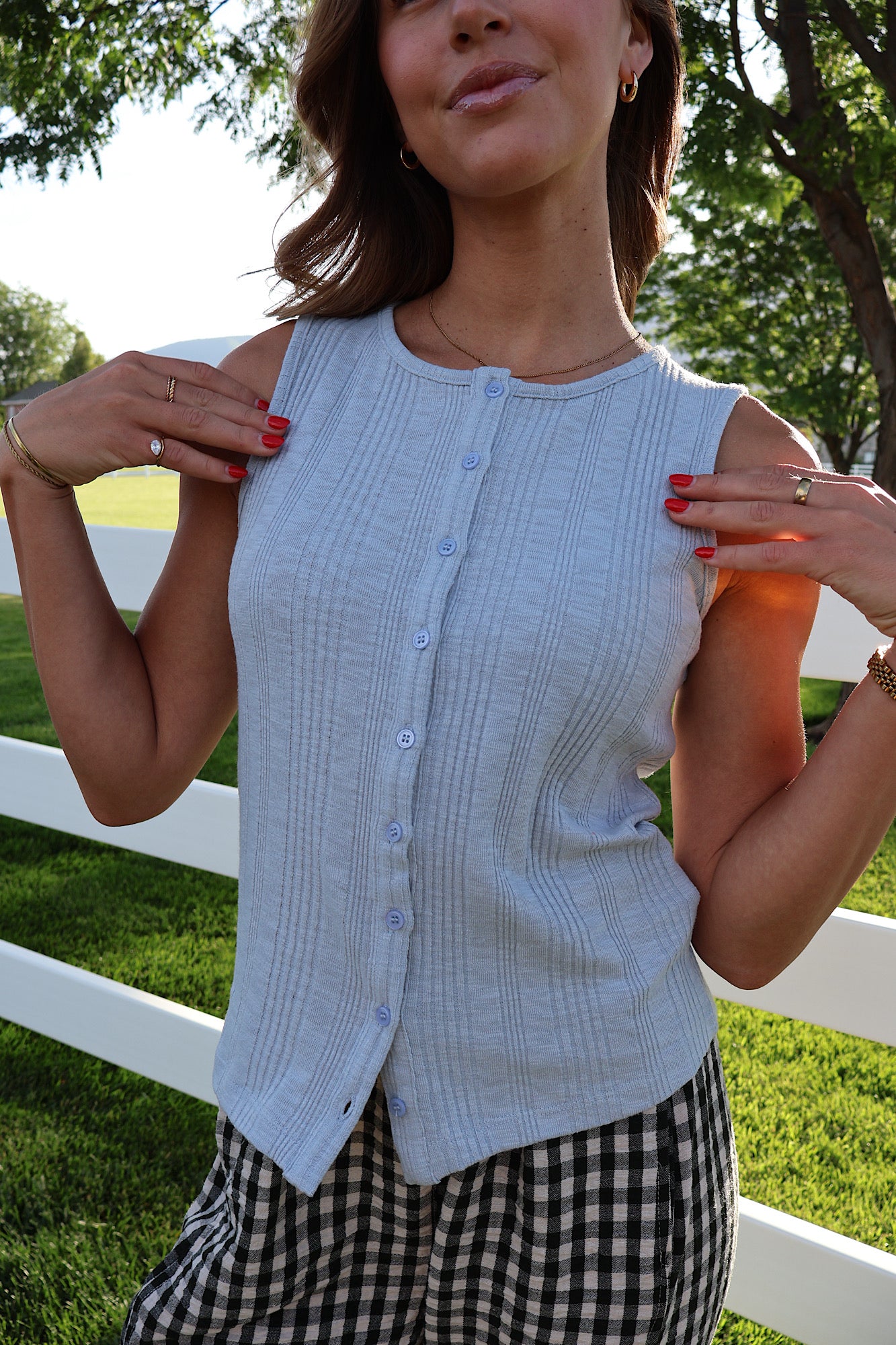 Josie Ribbed Tank