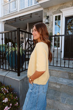 Elise Short Sleeve Cardigan