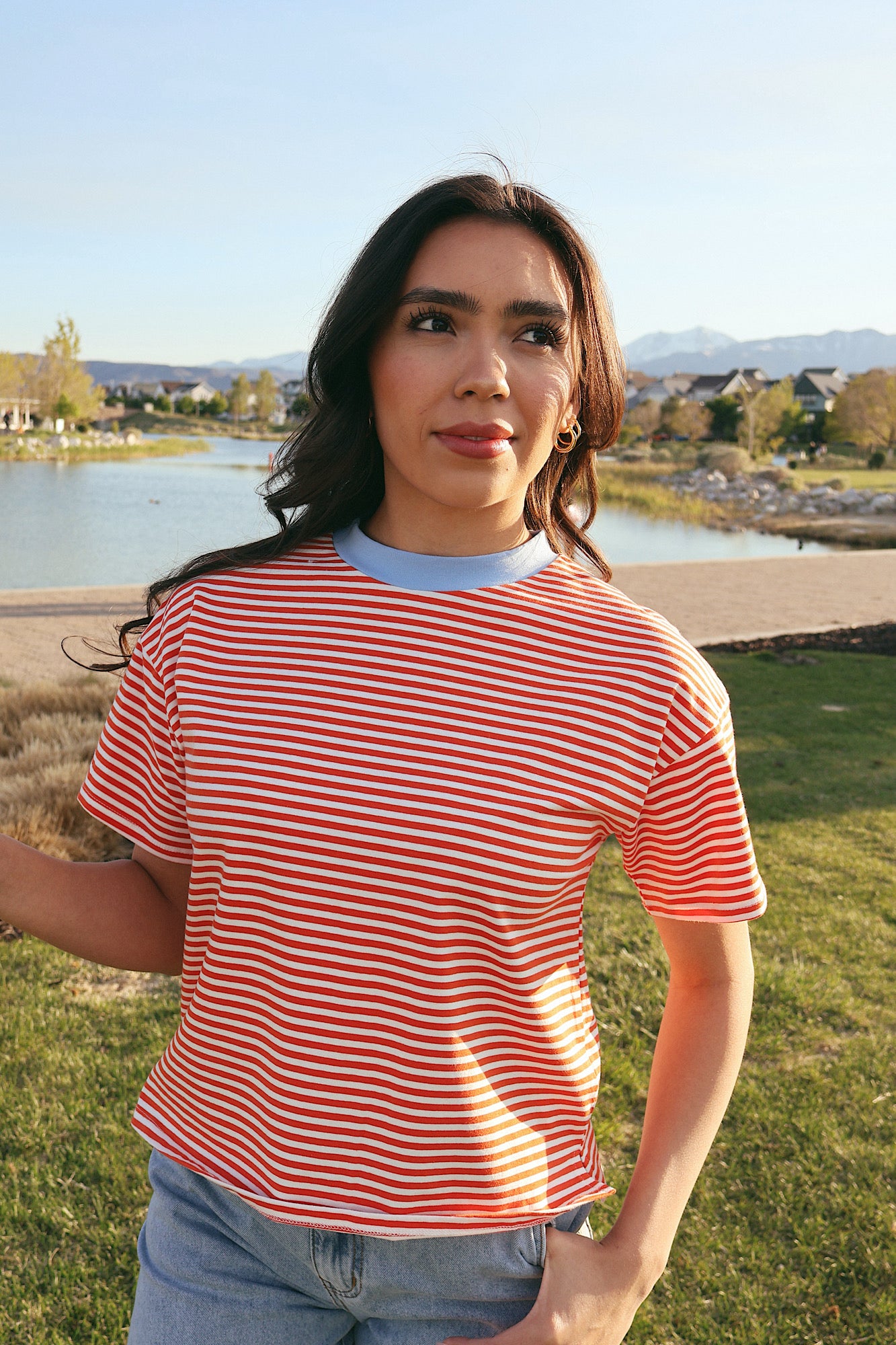 Sawyer Stripe Tee