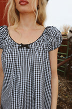 Aspyn Gingham Babydoll