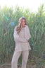 Porter Fleece Stripe Long Sleeve