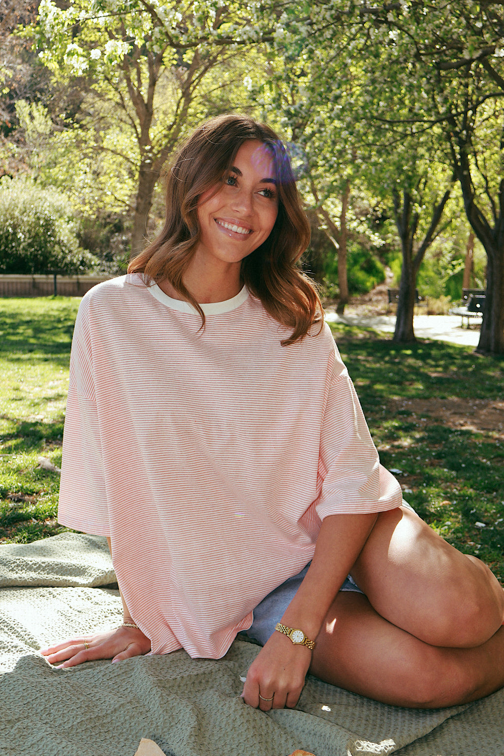 Hayden Stripe Tee