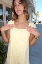Lainey Butter Yellow Dress