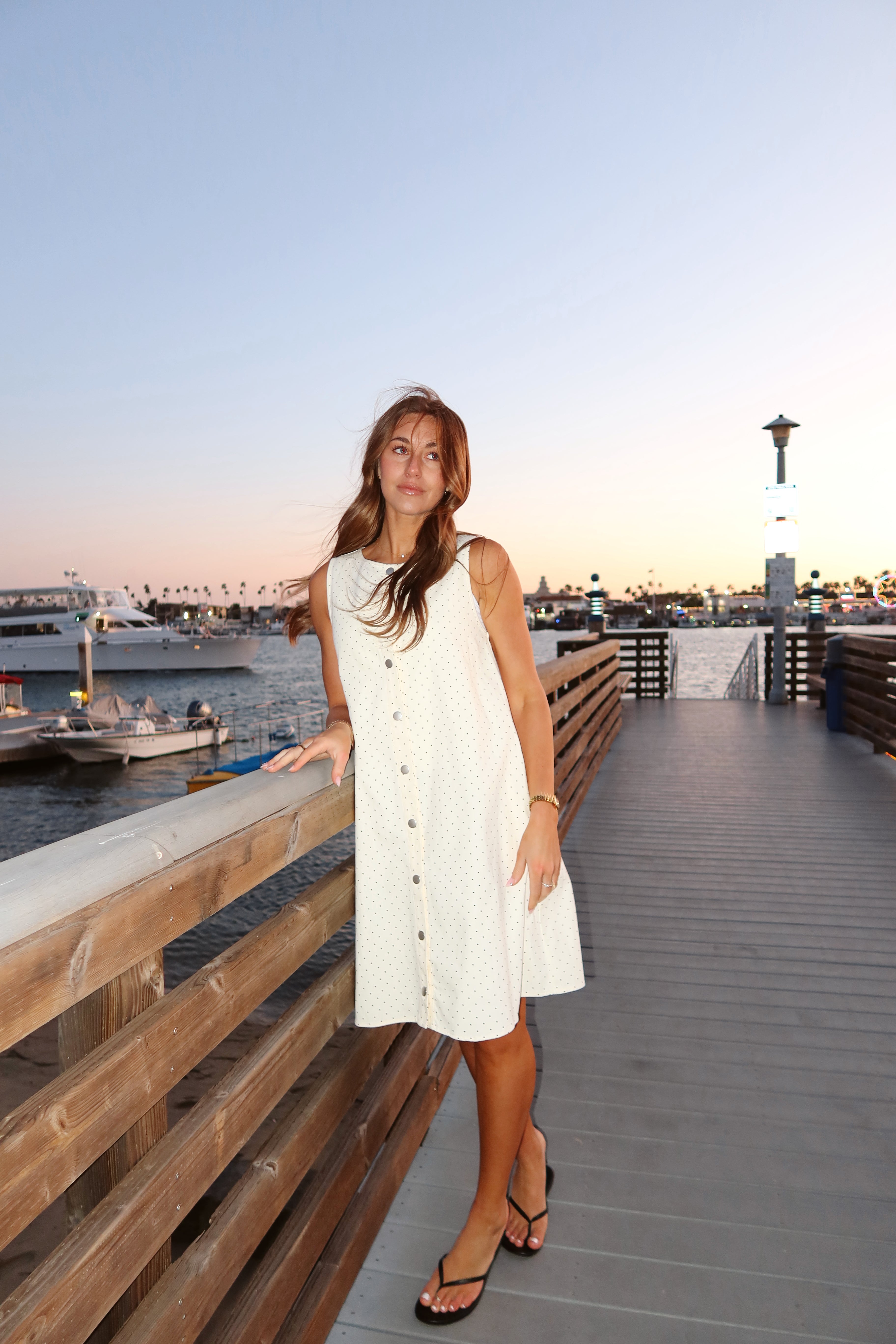 Birdie Polkadot Shift Dress Main image
