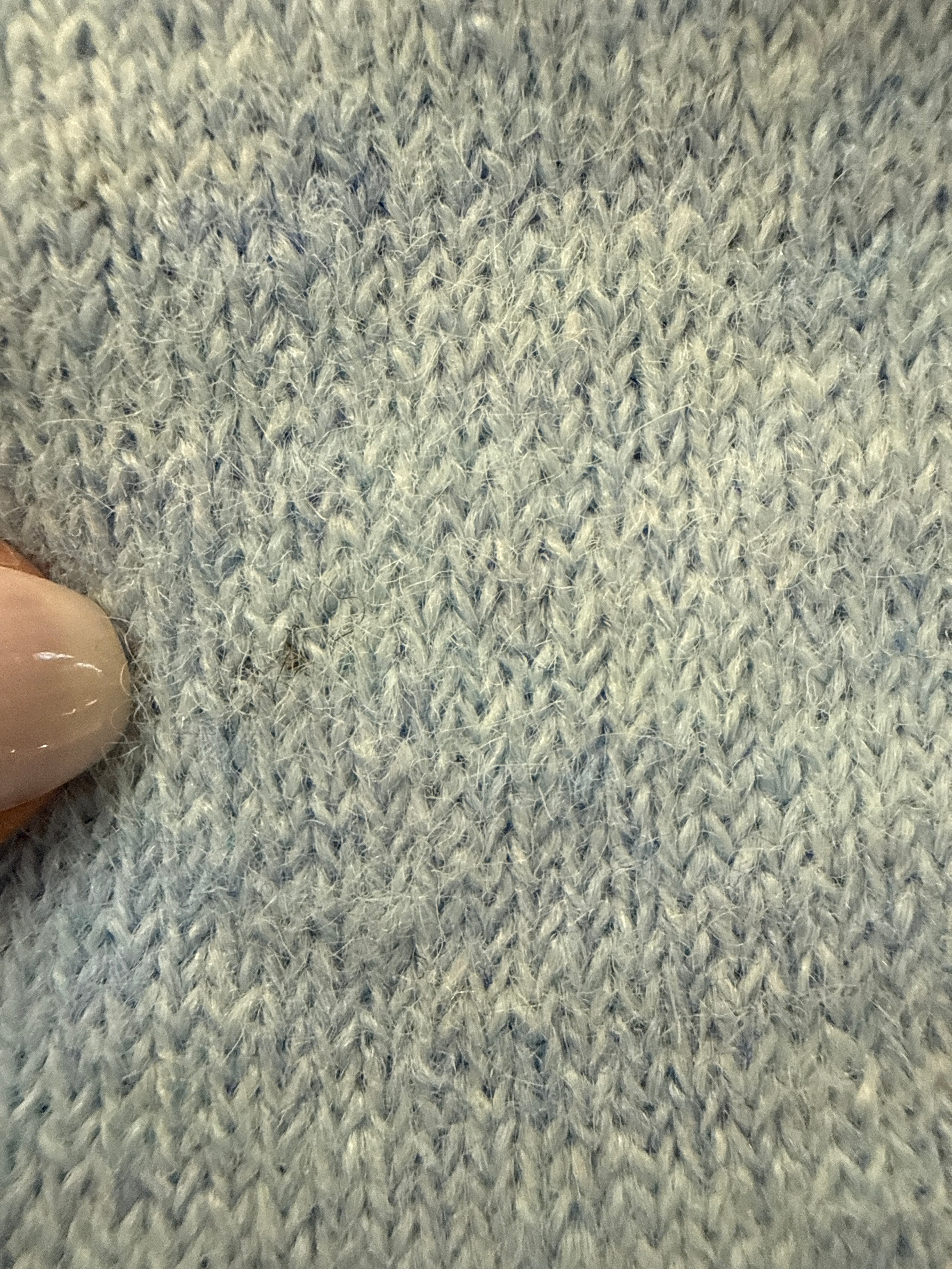 FINAL SALE - FLAWED Piper Cardigan in Baby Blue - Small