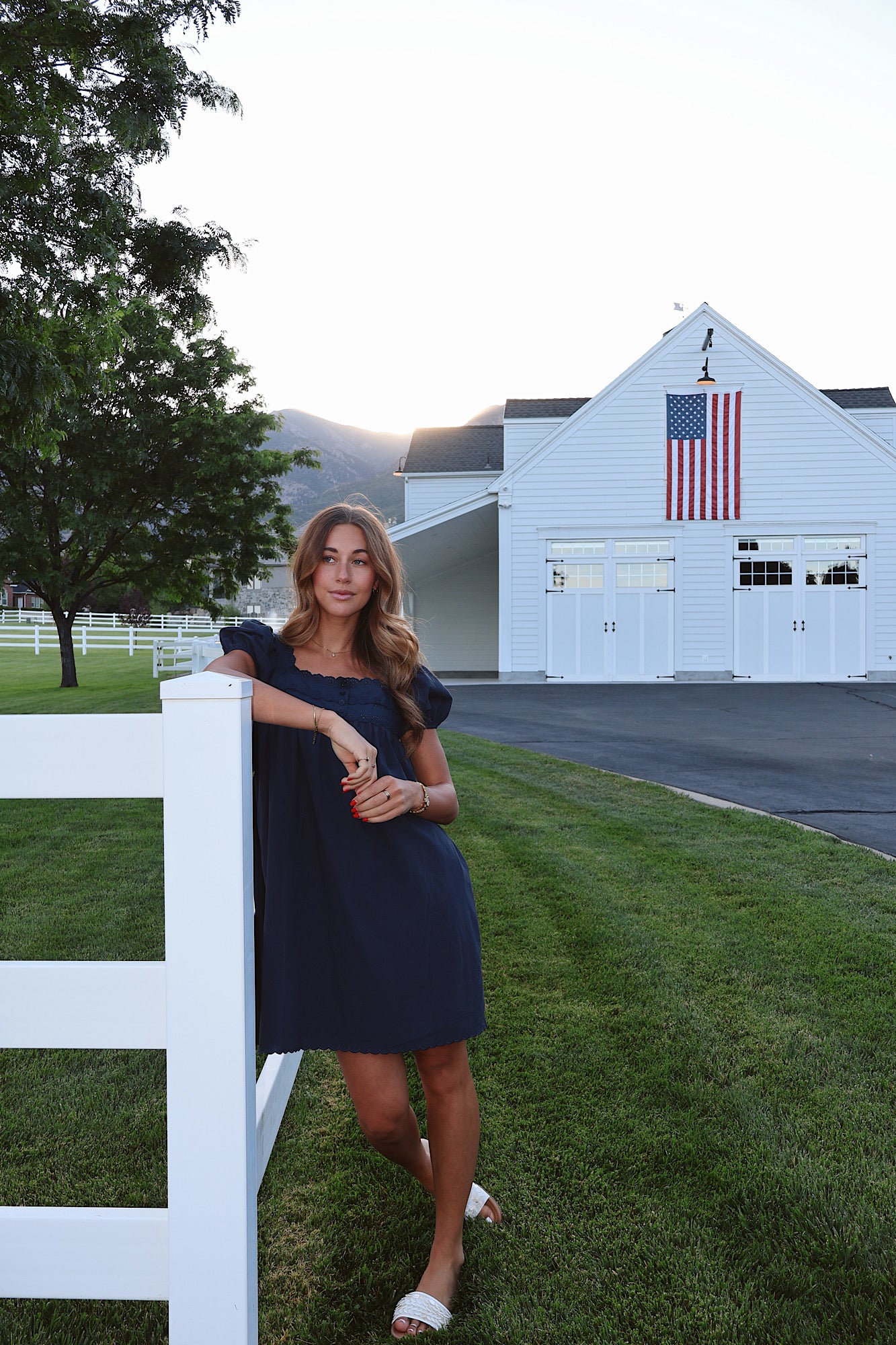 Janie Eyelet Dress