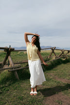 Rae Knit Tank in Butter Yellow