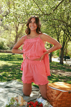 Strawberry Shortcake Gingham Shorts