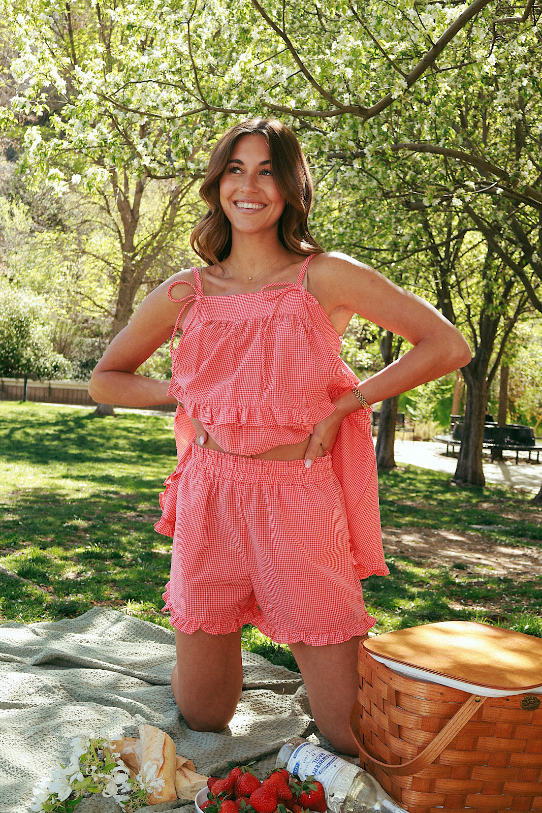 Strawberry Shortcake Gingham Shorts