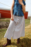 Annie Oakley Button Down Skirt