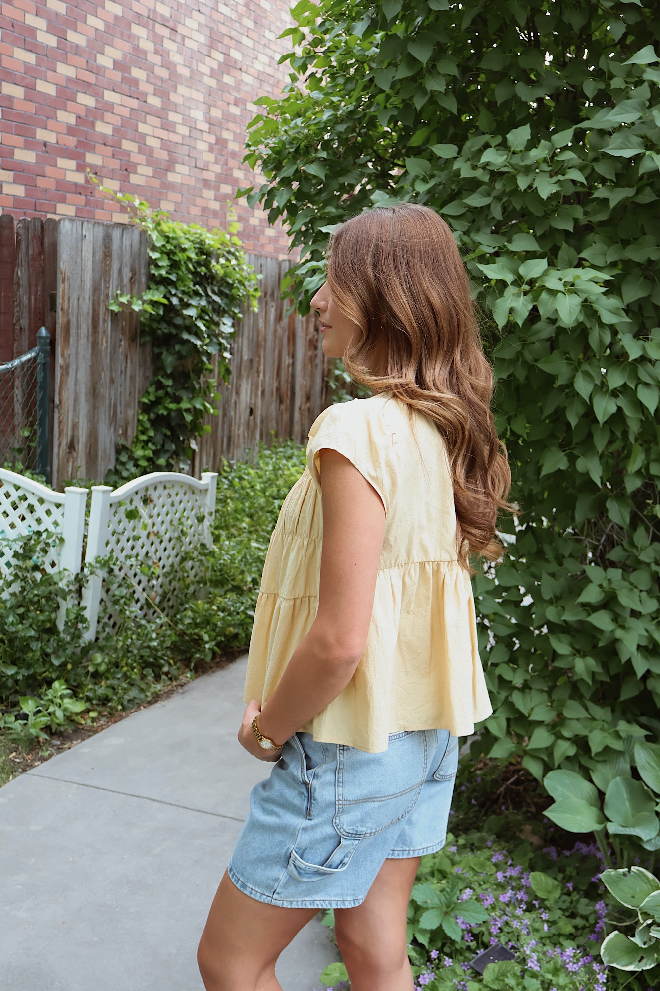 Ellie Ruched Blouse Secondary image