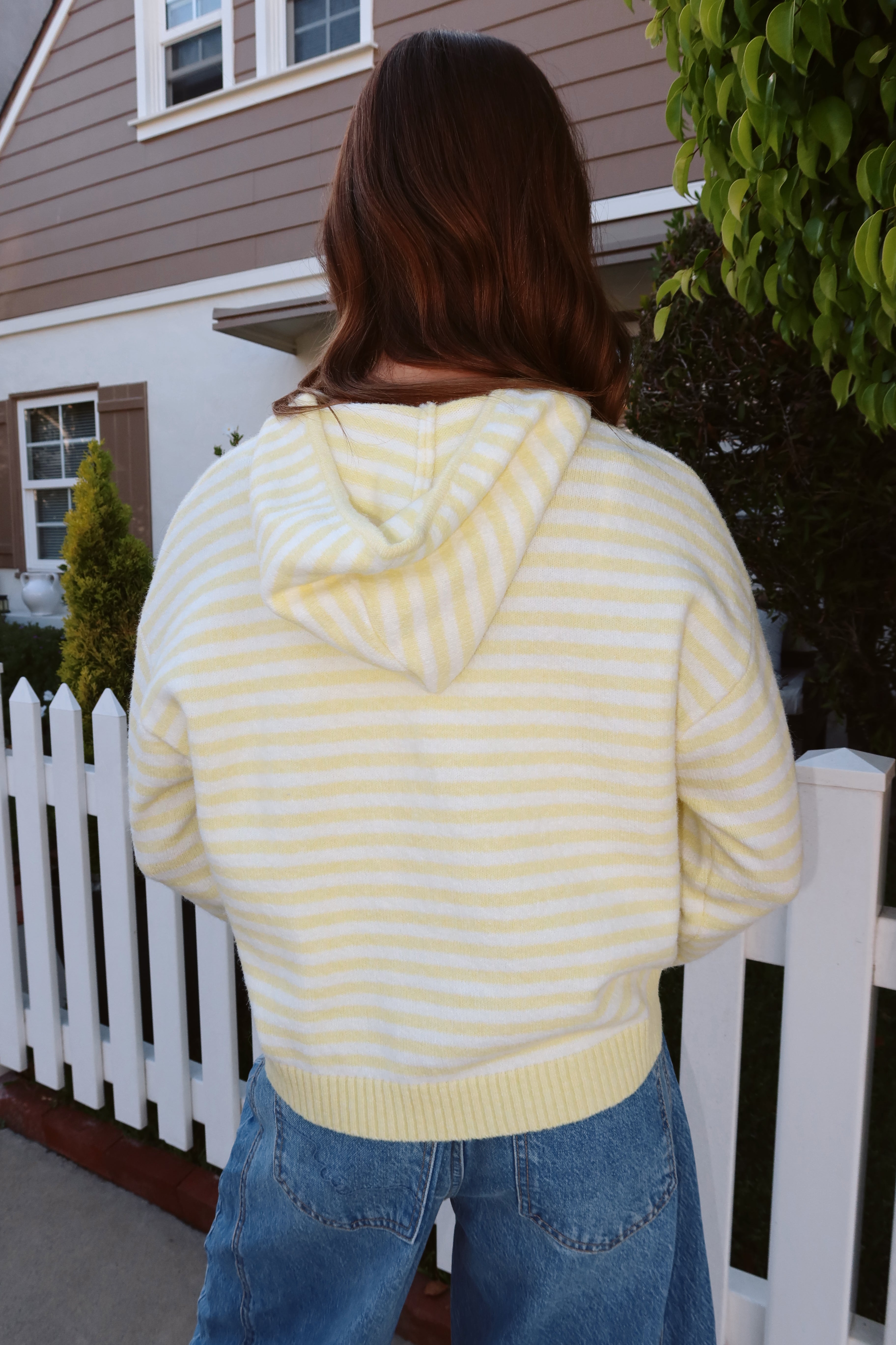 Myles Stripe Hooded Jacket