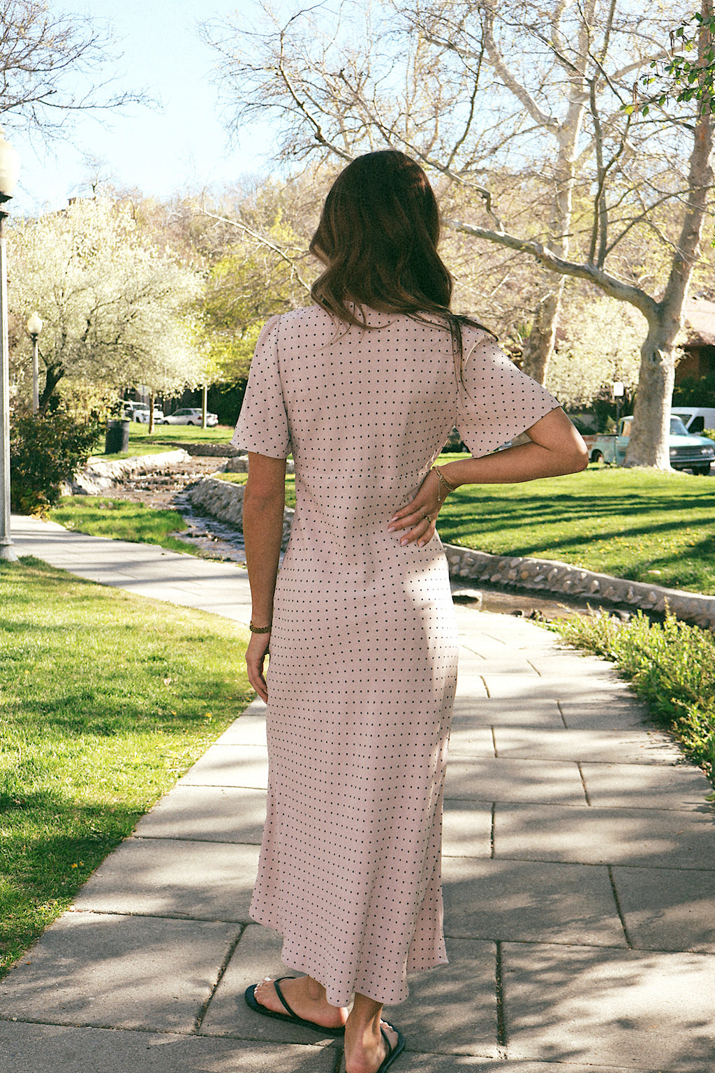 Anna Dotted Maxi