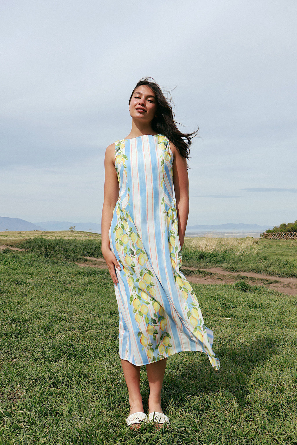 Limoncello Stripe Maxi