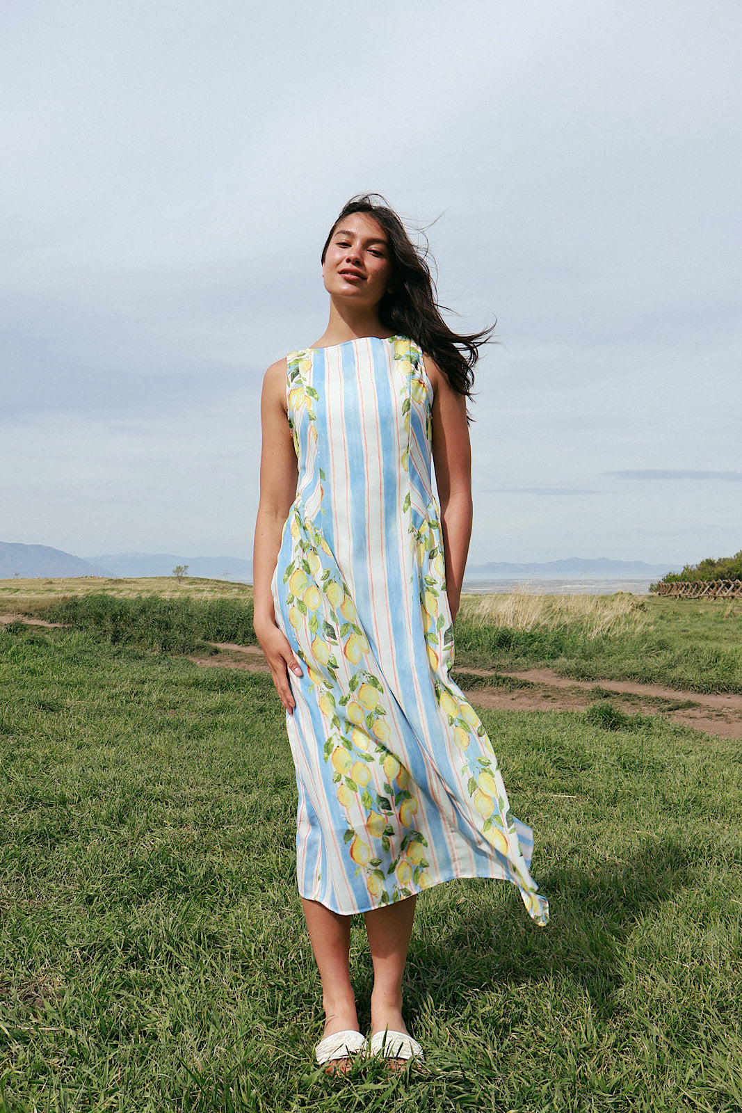Limoncello Stripe Maxi