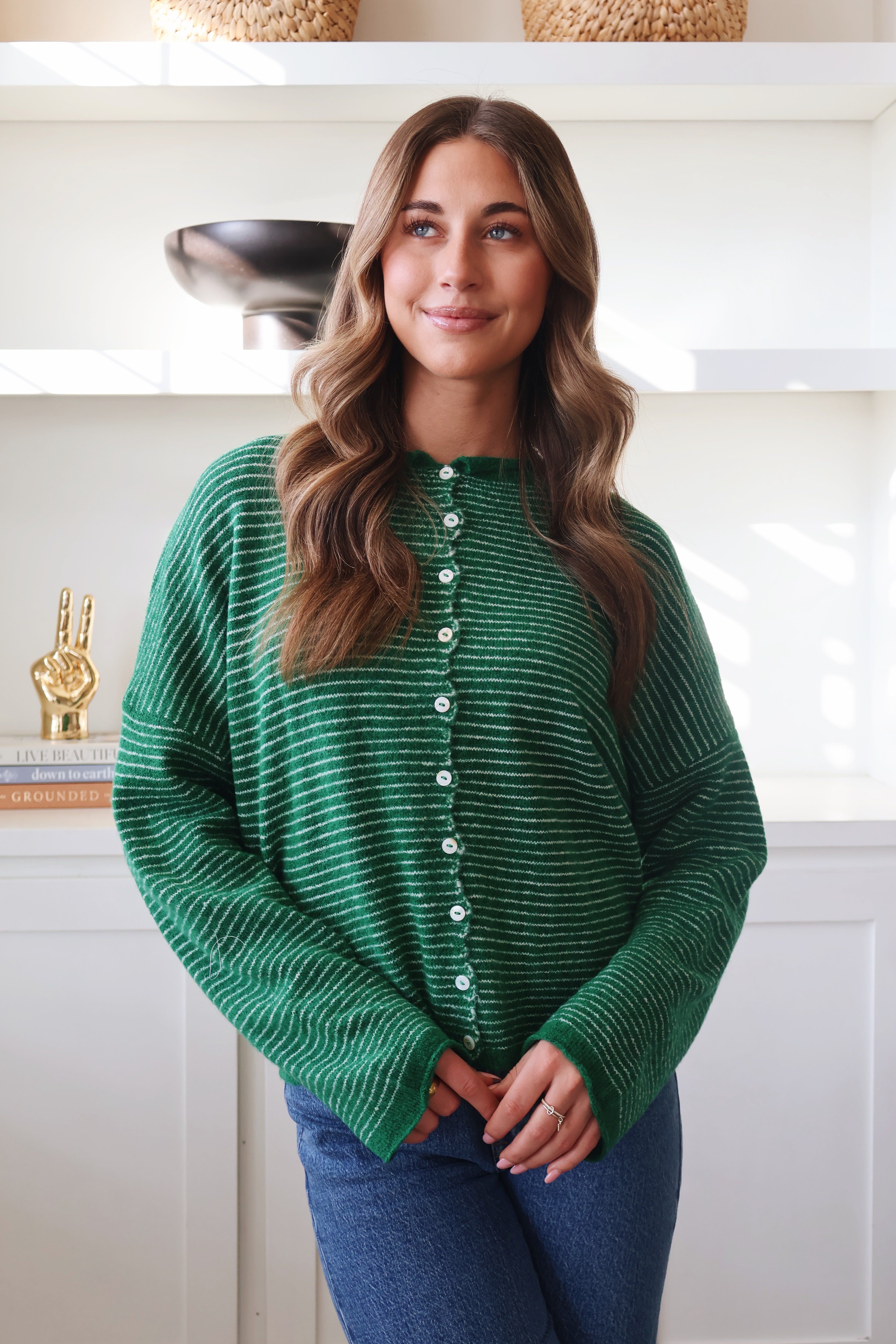 Stripe Piper Cardigan
