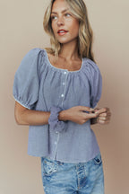 FINAL SALE - Eliza Gingham Scrunchie