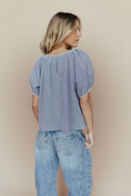 Eliza Gingham Blouse