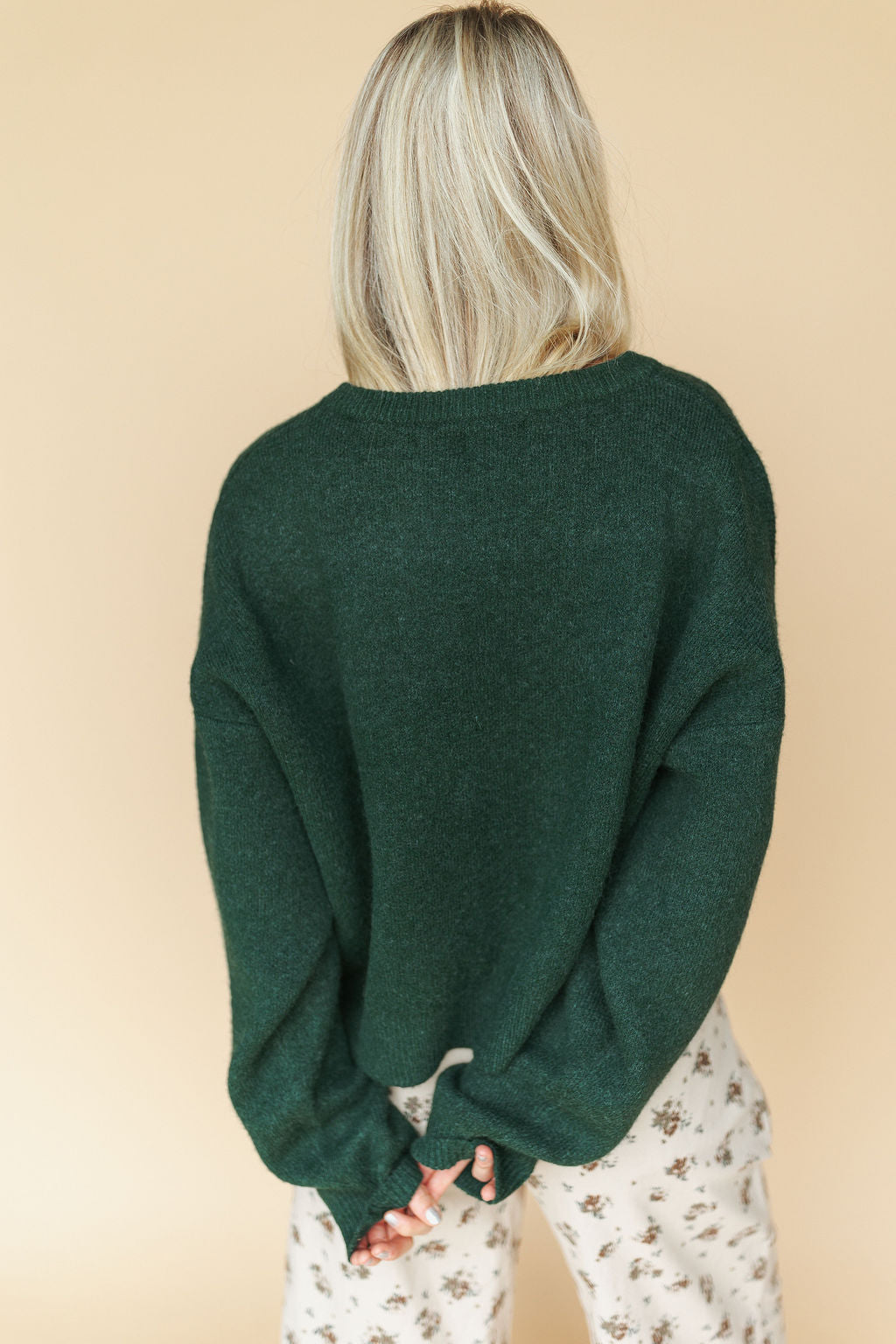 Maren Cardigan in Forest Green