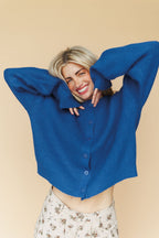 Maren Cardigan in Royal Blue