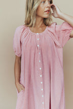 Eliza Gingham Maxi Dress in Red