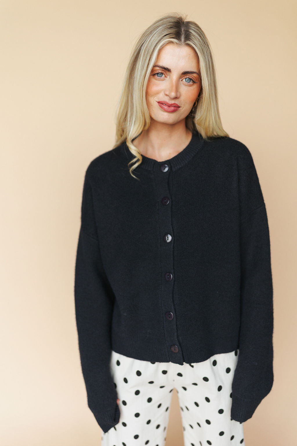 Maren Cardigan in Midnight