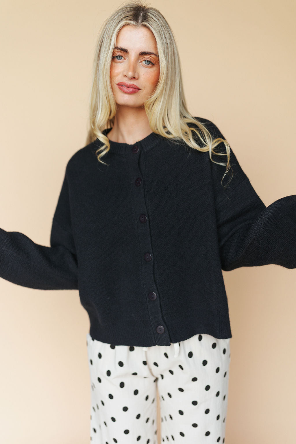 Maren Cardigan in Midnight
