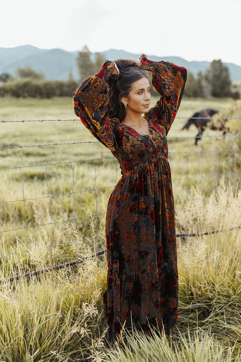 FINAL SALE - Roses And Juliet Maxi