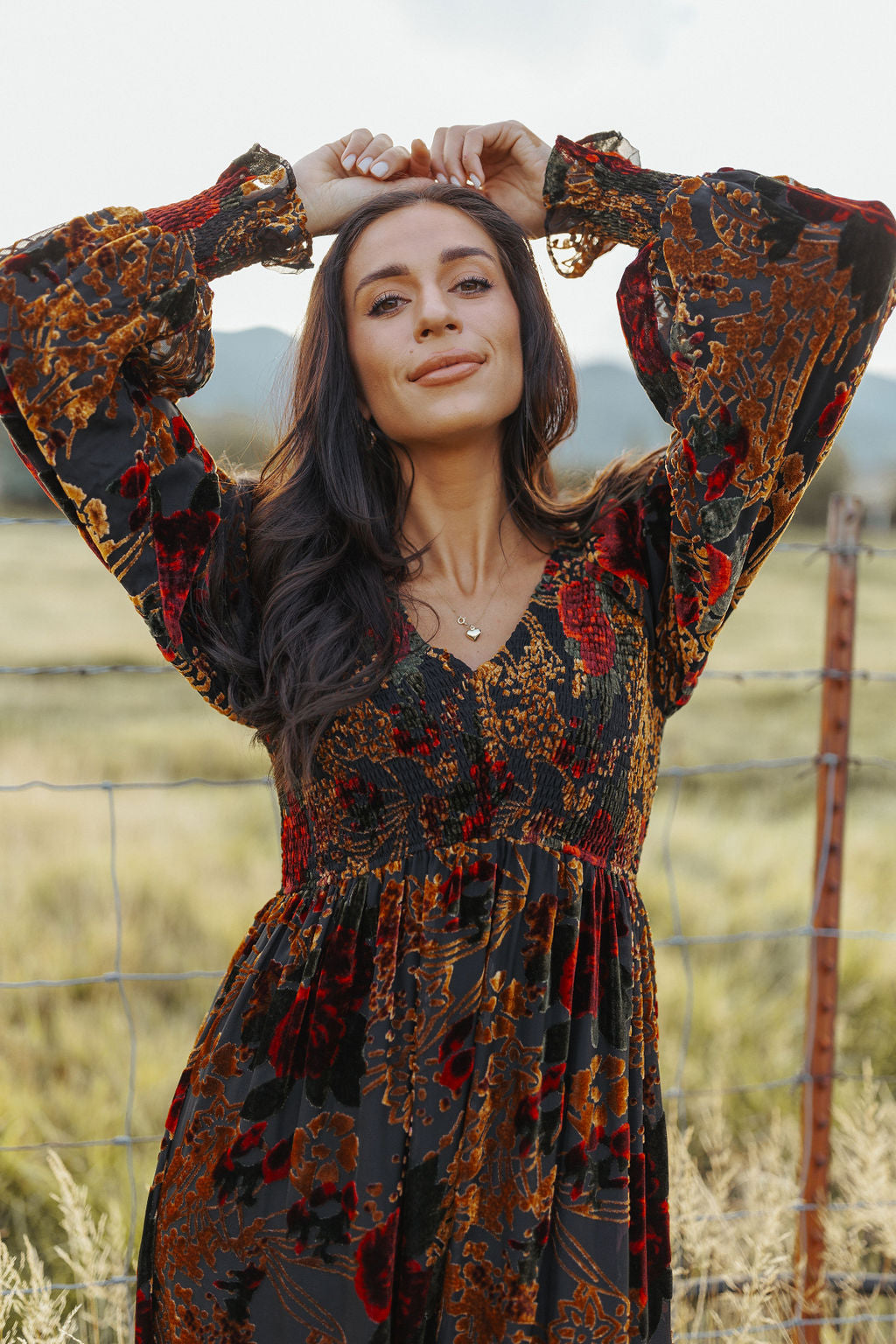 FINAL SALE - Roses And Juliet Maxi Secondary image