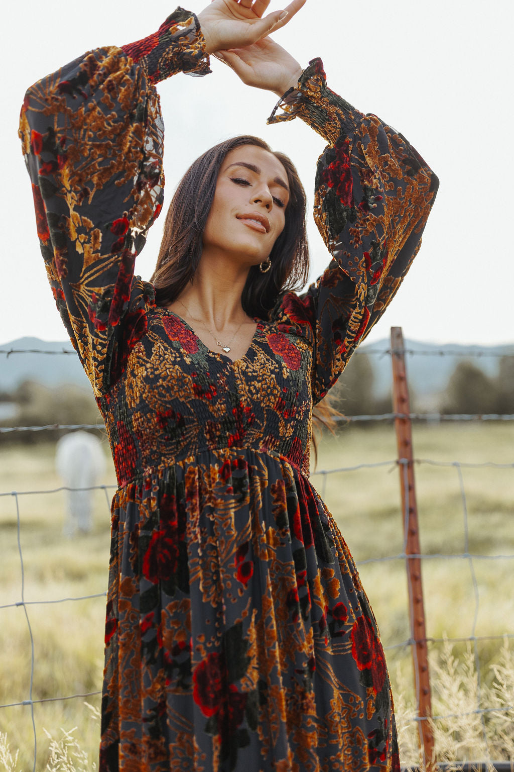 FINAL SALE - Roses And Juliet Maxi