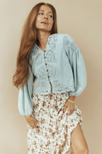 Petunia Eyelet Blouse