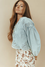 Petunia Eyelet Blouse