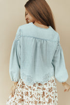 Petunia Eyelet Blouse