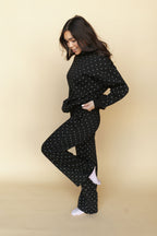 Spot On Polka Dot Pants in Black