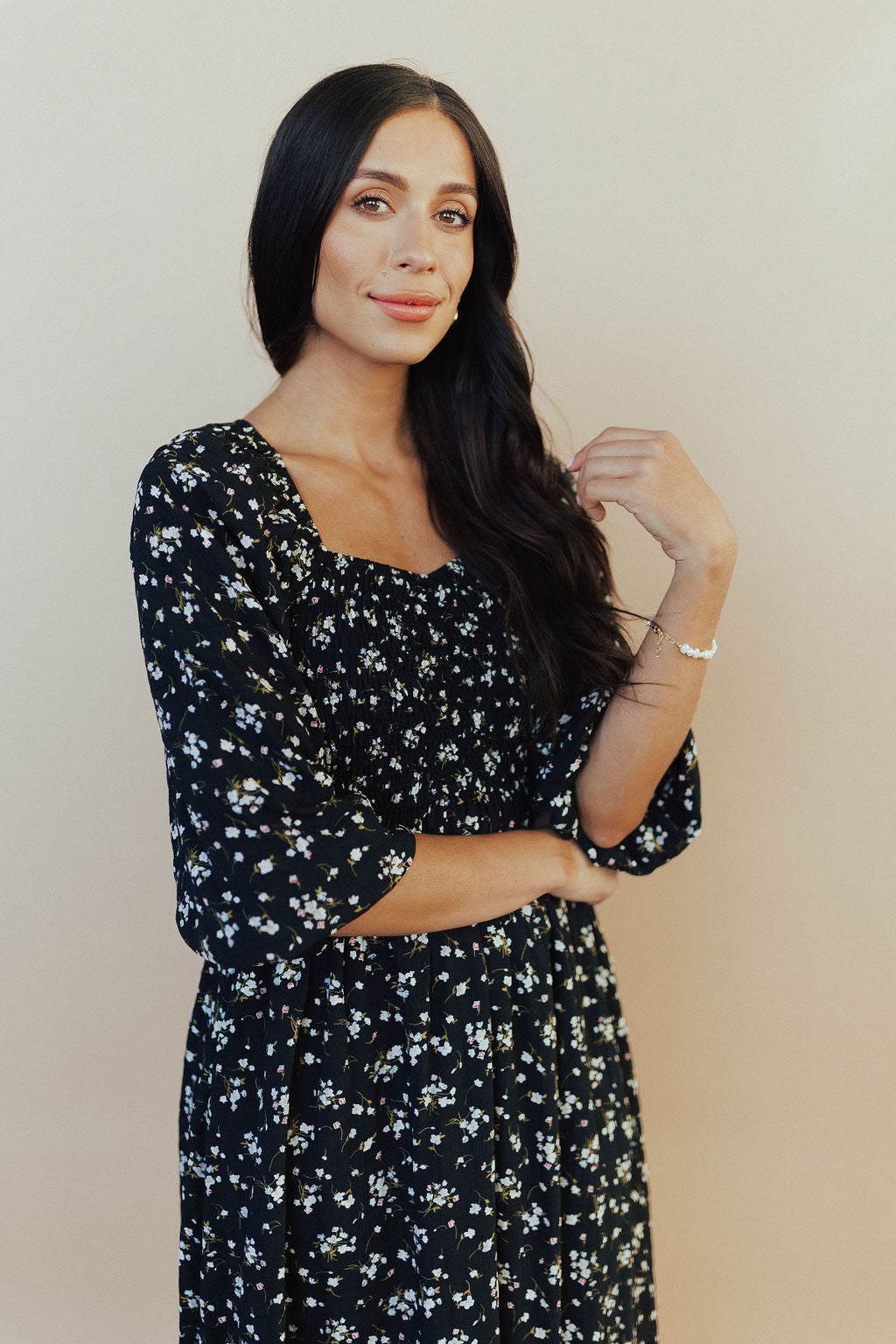 Emma Midi in Black