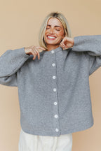 Julia Cardigan in Heather Grey
