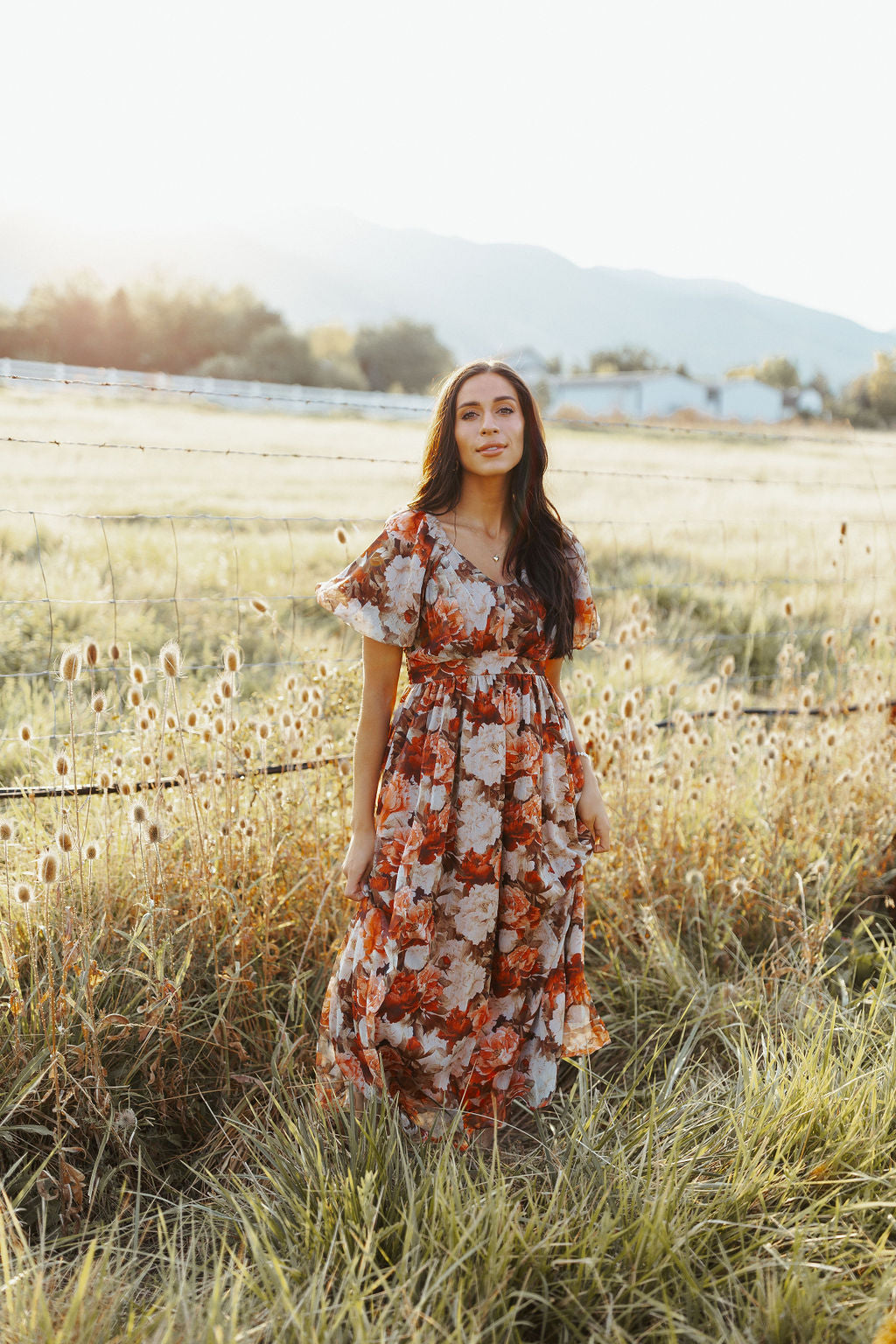 Meadow ruffle henley dress hotsell