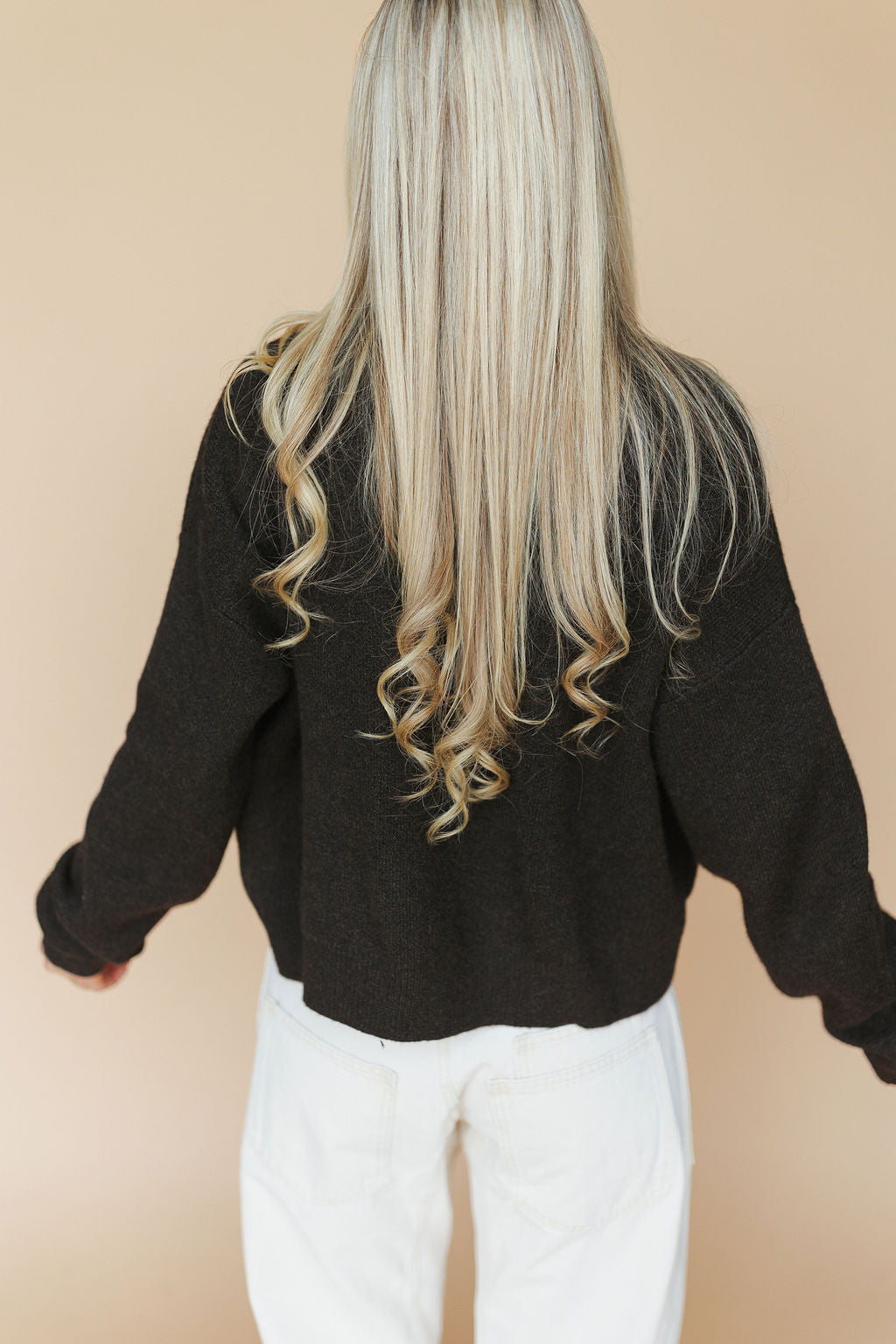 Maren Cardigan in Chocolate Brown