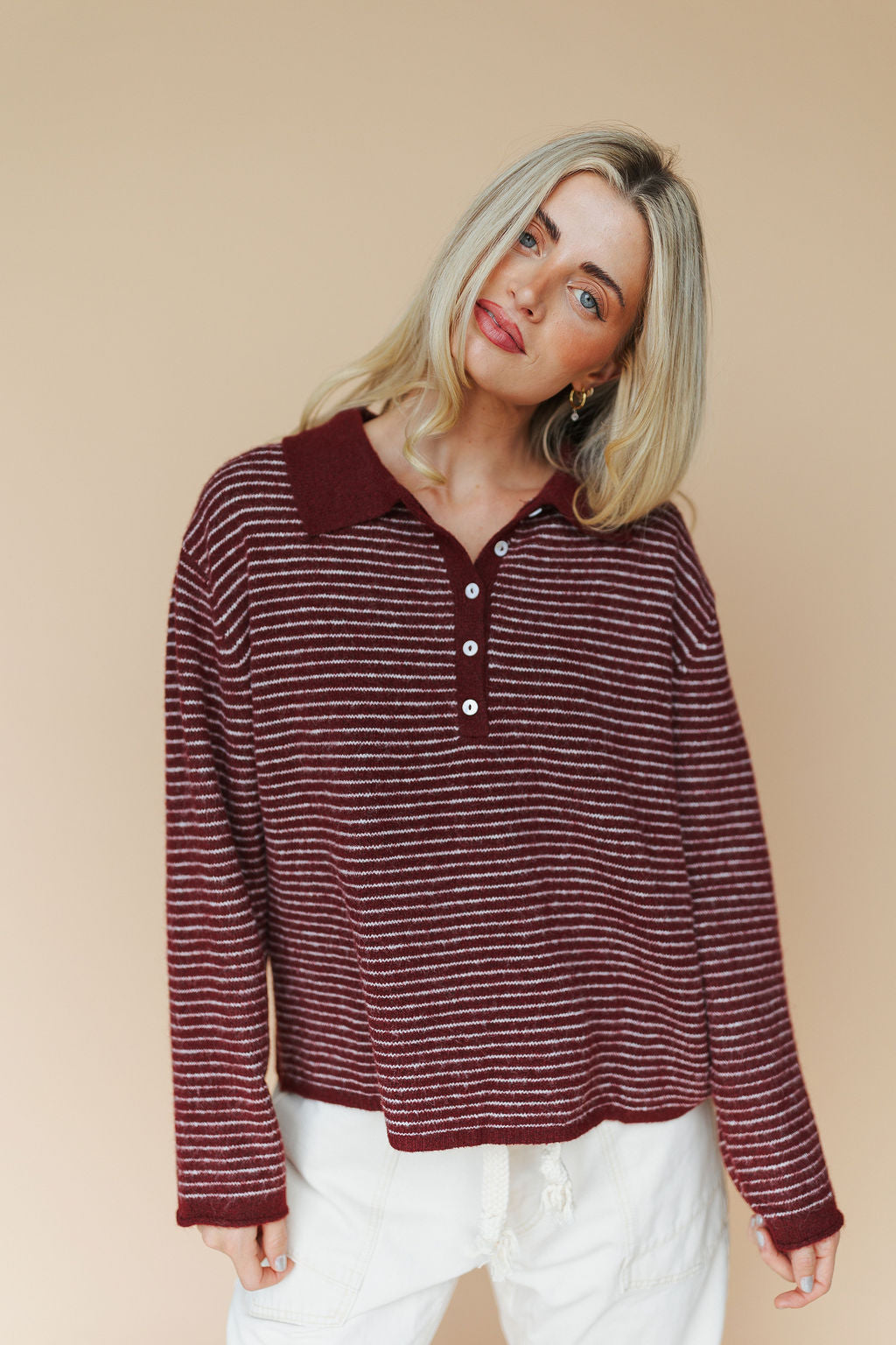 Logan Stripe Henley
