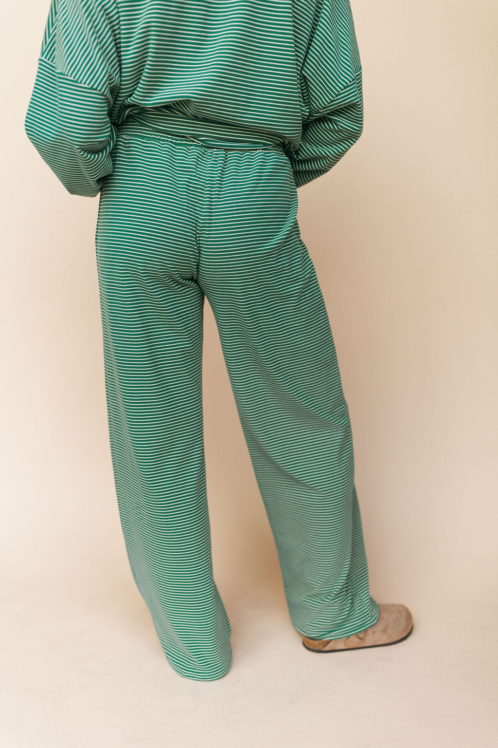 Porter Fleece Stripe Pants