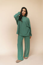 Porter Fleece Stripe Pants