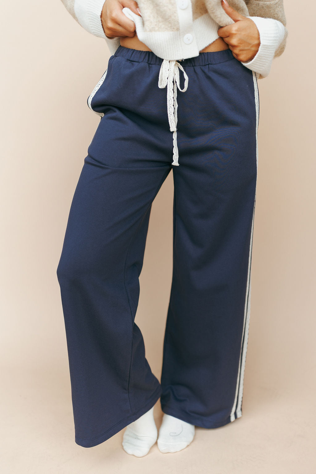 ［Whimsy］Paisley Sweat Pant (Navy) WHIMSY - PAISLEY SWEAT PANT (Navy) | scar store