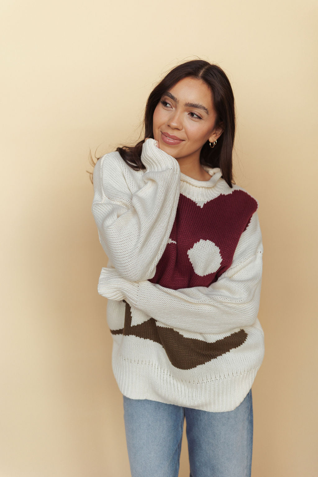 FINAL SALE - Sylvie Floral Sweater Secondary image